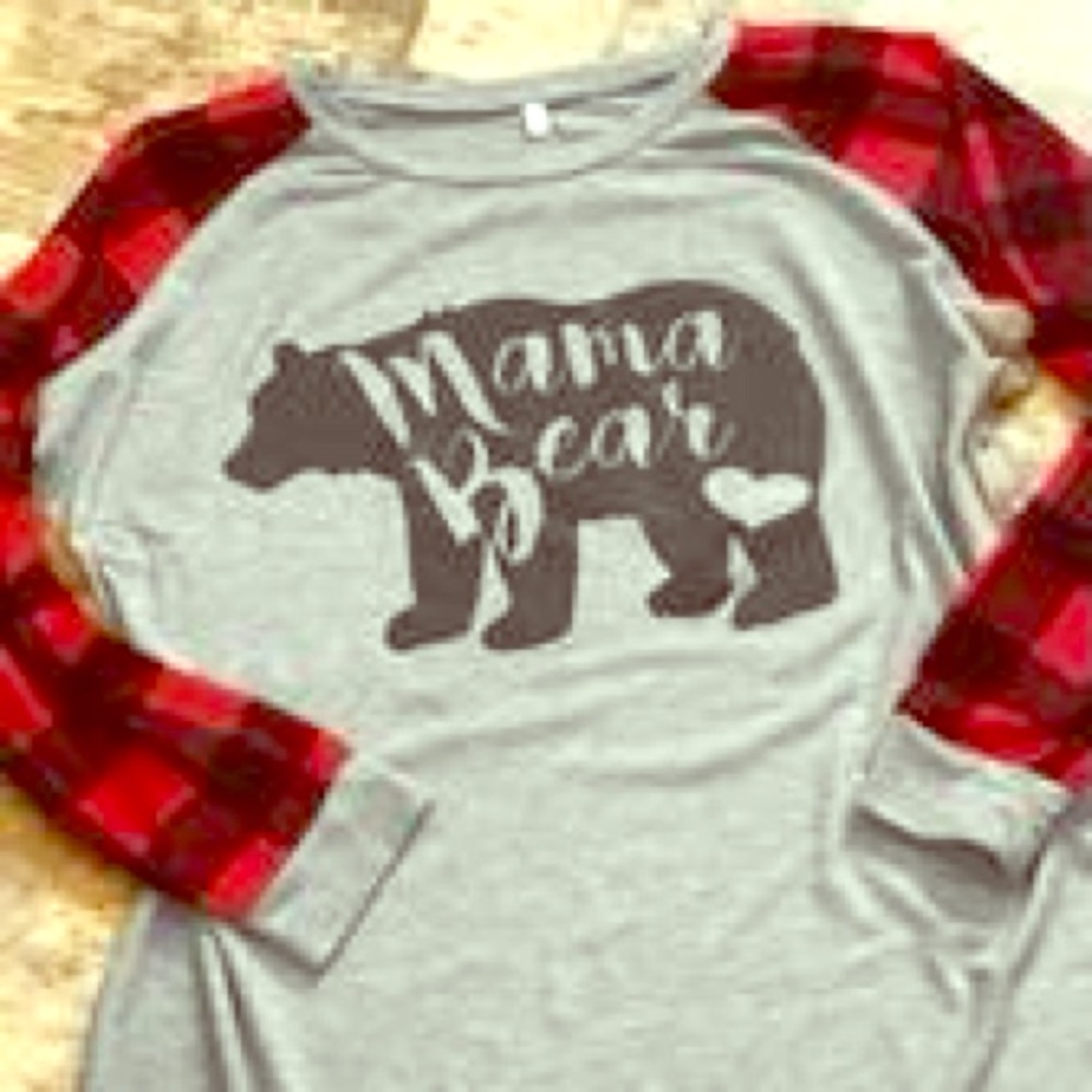 Mama bear long sleeve shirt